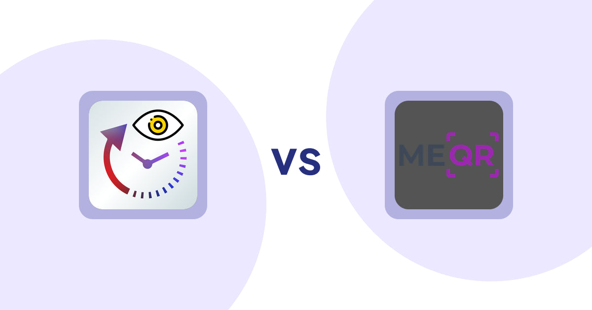 Shopify Product Display Apps: JustViewed ‑ Recently Products vs ME‑QR