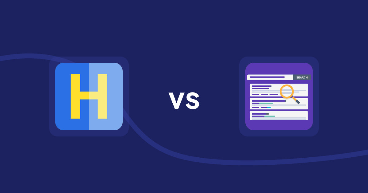 Shopify Product Display Apps: HiVar : Hide Sold Out Variants vs Spark AI Products Description