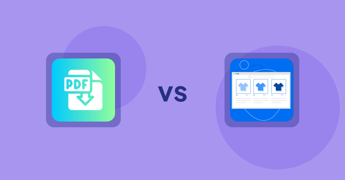 Shopify Product Display Apps: Hukify ‑ PDF Catalog Printer vs Hura Product Showcase Builder