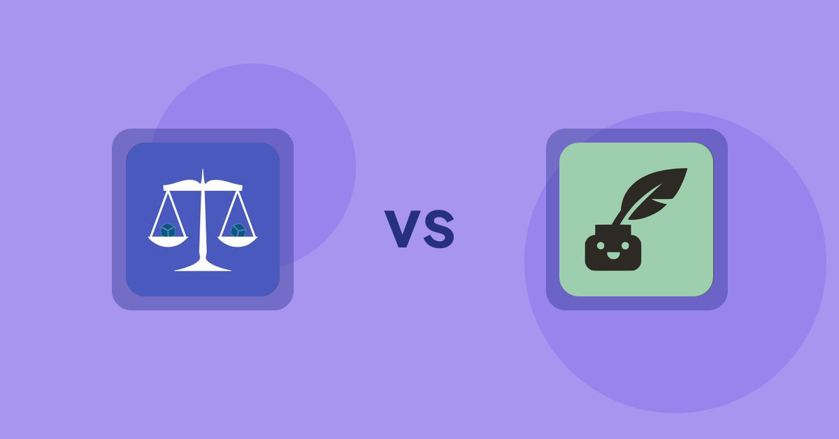 Shopify Product Display Apps: Equate ‑ Product Compare vs Copybuddy