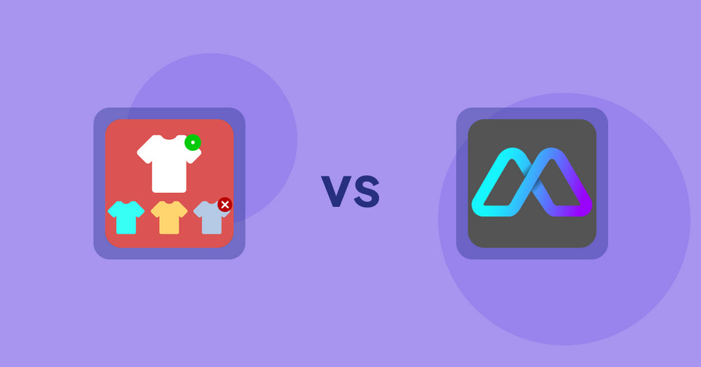 Shopify Product Display Apps: ST: Product & Collection Sort vs Metadrob: Create Virtual Store