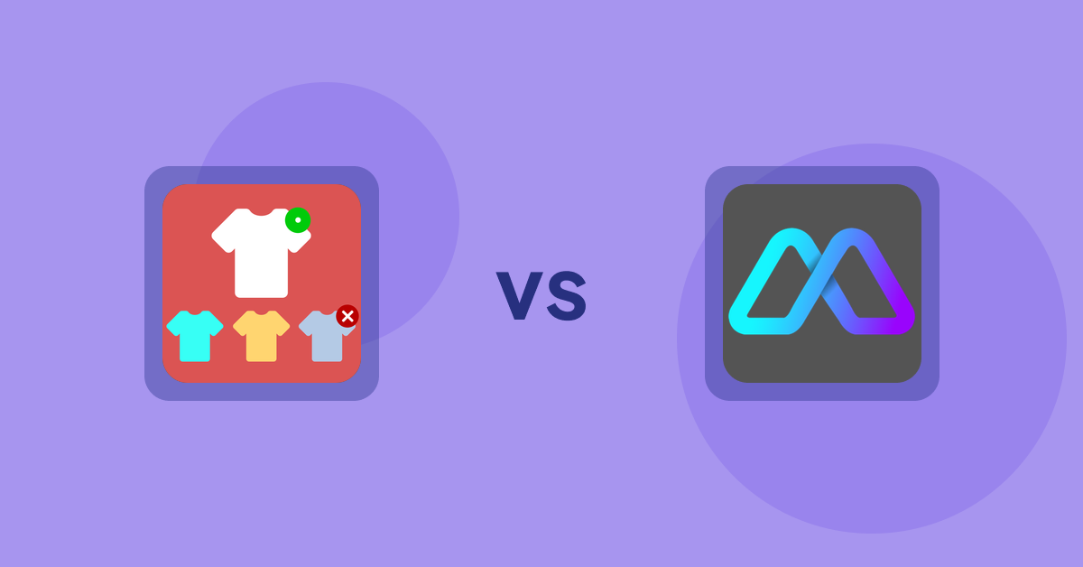 Shopify Product Display Apps: ST: Product & Collection Sort vs Metadrob: Create Virtual Store