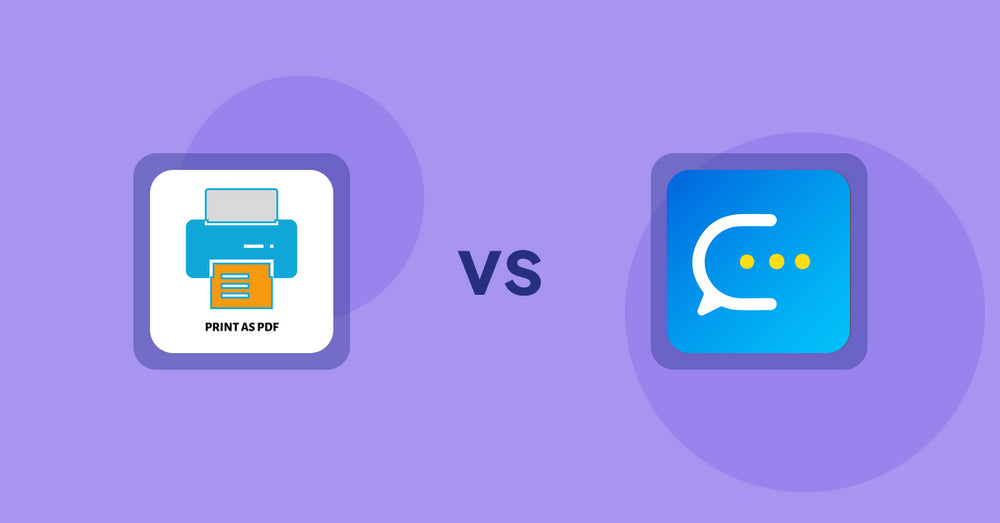 Shopify Product Display Apps: LitPDP ‑ Print as PDF vs Advance AI Copywriter