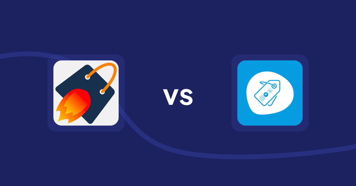 Shopify Product Display Apps: Cross Sell & Upsell Pro vs. Extendons Product Tag Images