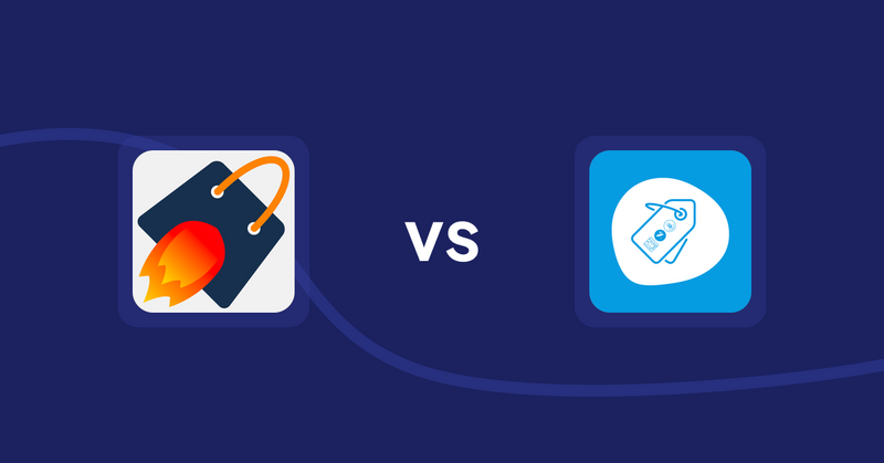 Shopify Product Display Apps: Cross Sell & Upsell Pro vs. Extendons Product Tag Images
