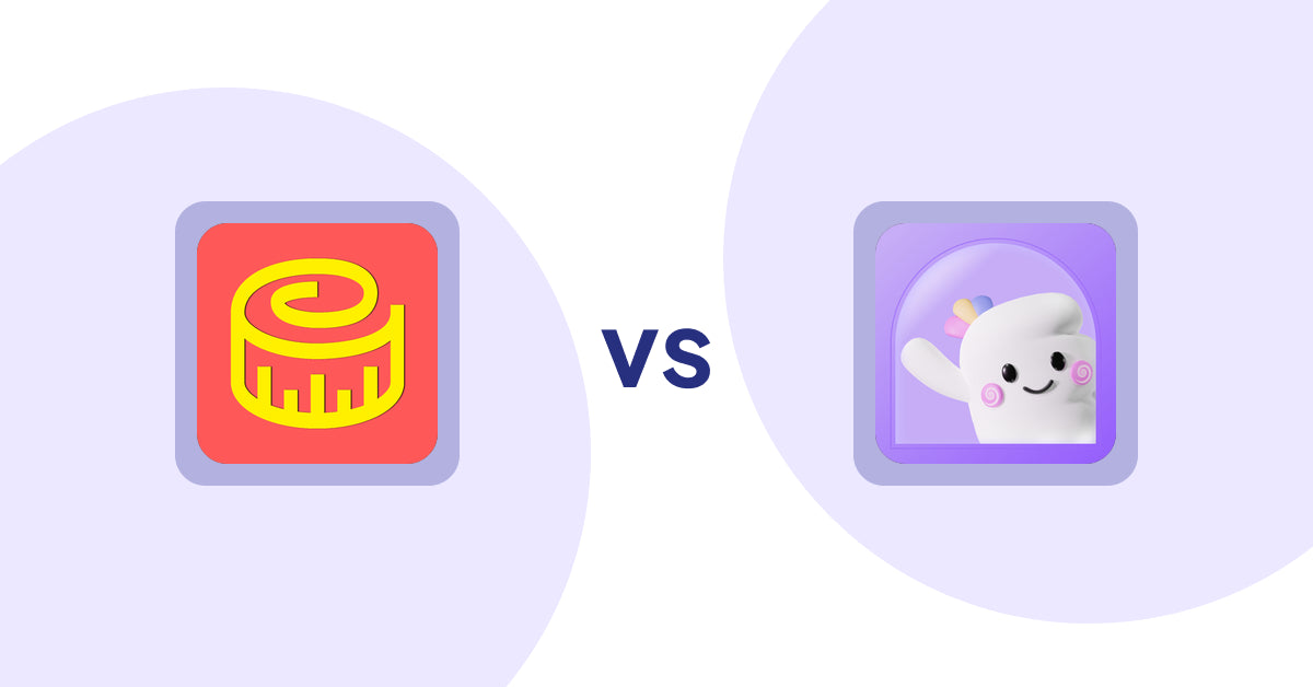 Shopify Product Display Apps: Snake Size Chart & Size Guide vs Easify Product Attachments