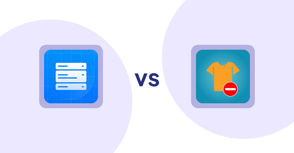 Shopify Product Display Apps: EasySlide Accordion Tabs & FAQ vs Products Unavailable