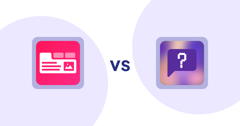 Shopify Product Display Apps: Tabs+ Product Descriptions vs FAQbucket ‑ Help Center & FAQ