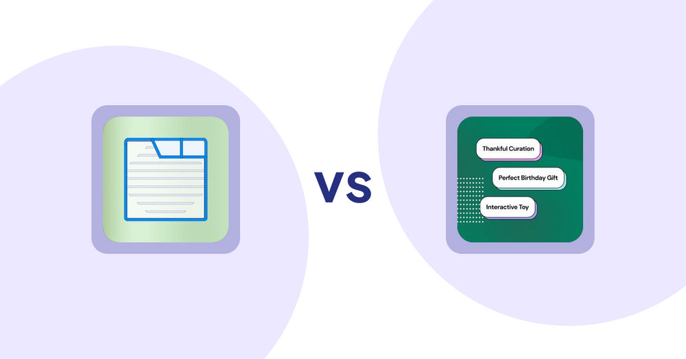 Shopify Product Display Apps: Ecom Product Descriptions vs FeatureFrame ‑ Pretty Product