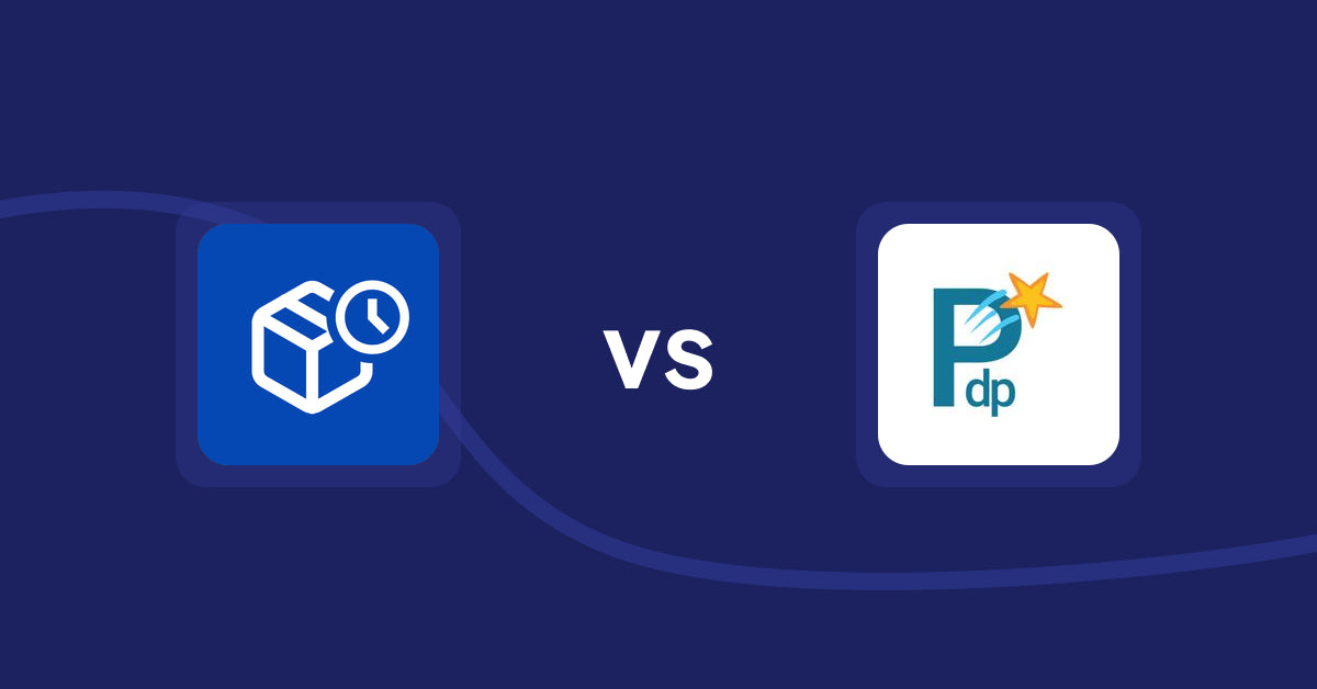 Shopify Product Display Apps: PreOrder Alpha vs PDP Star