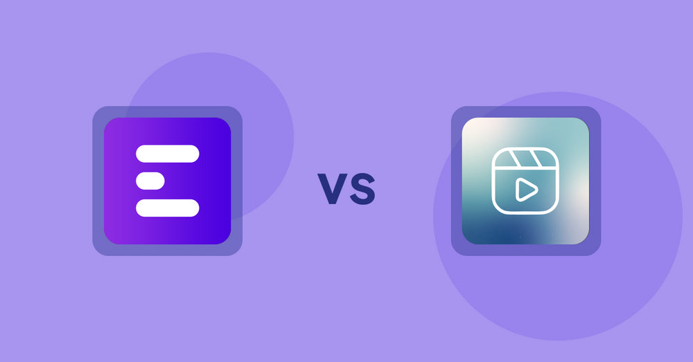 Shopify Product Display Apps: ANG Extra Menu vs. Reelify – Shoppable Reel Video