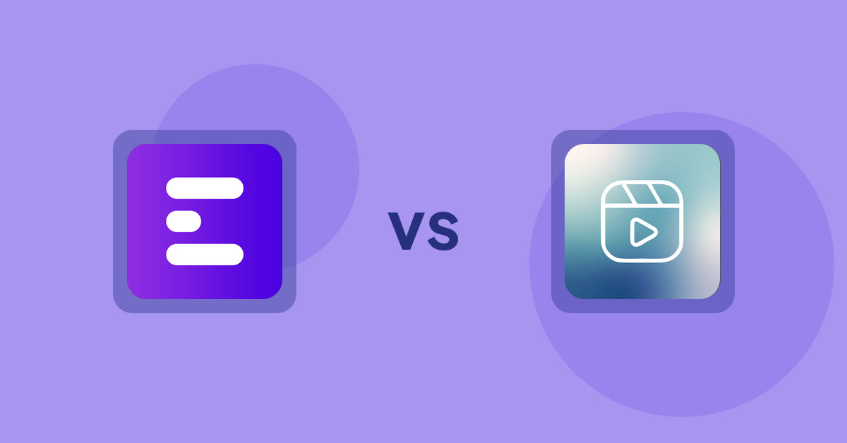 Shopify Product Display Apps: ANG Extra Menu vs. Reelify – Shoppable Reel Video