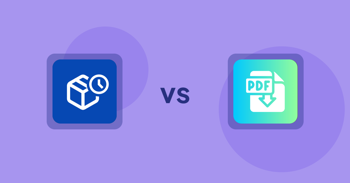 Shopify Product Display Apps: PreOrder Alpha vs Hukify ‑ PDF Catalog Printer