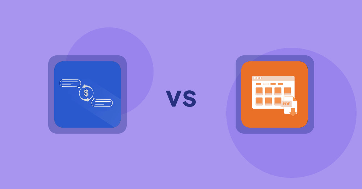 Shopify Product Display Apps: Addify Custom Price Text vs Meetanshi PDF Product Catalog