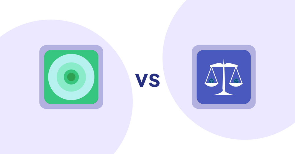 Shopify Product Display Apps: Hey!Scarcity Low Stock Counter vs Equate ‑ Product Compare