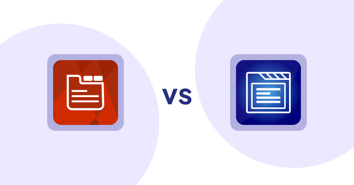 Shopify Product Display Apps: Tabs: SEO Product Tabs with AI vs My Tabs 2.0