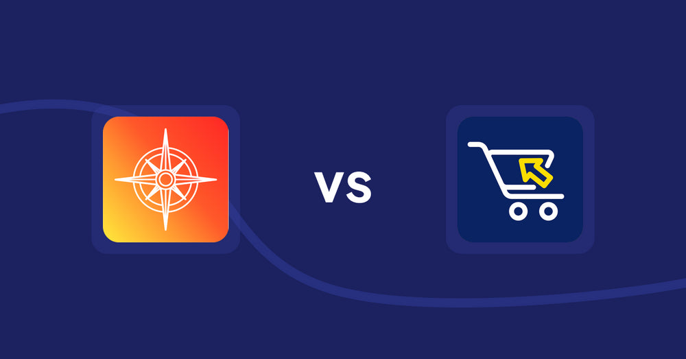 Shopify Product Display Apps: Compass Navigation vs. Swift B2B Cart / CSV Upload