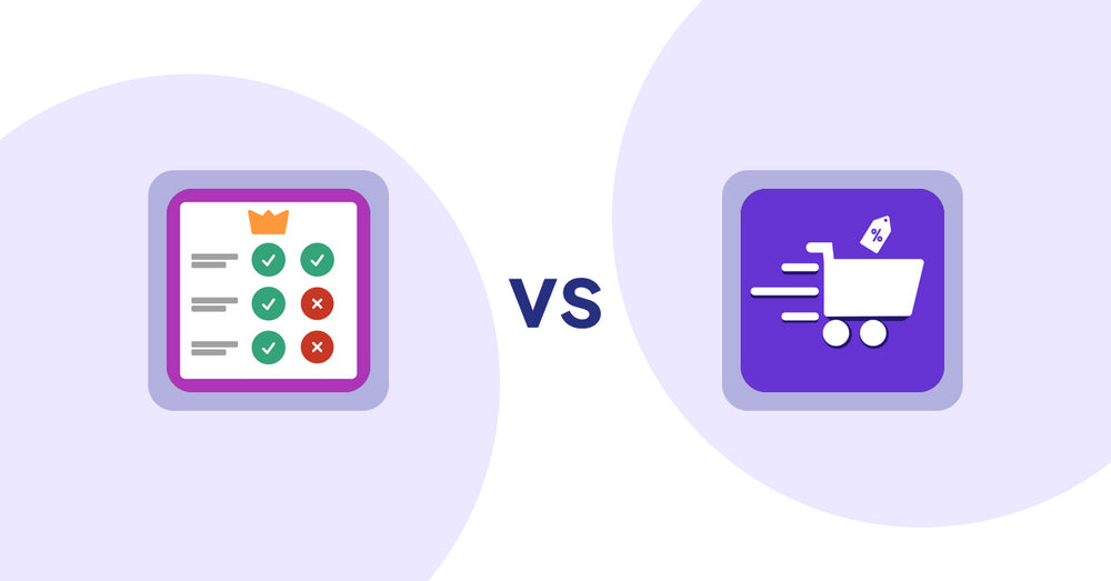 Shopify Product Display Apps: Pretty Comparison Tables vs Cypher Bulk Order Page & Price