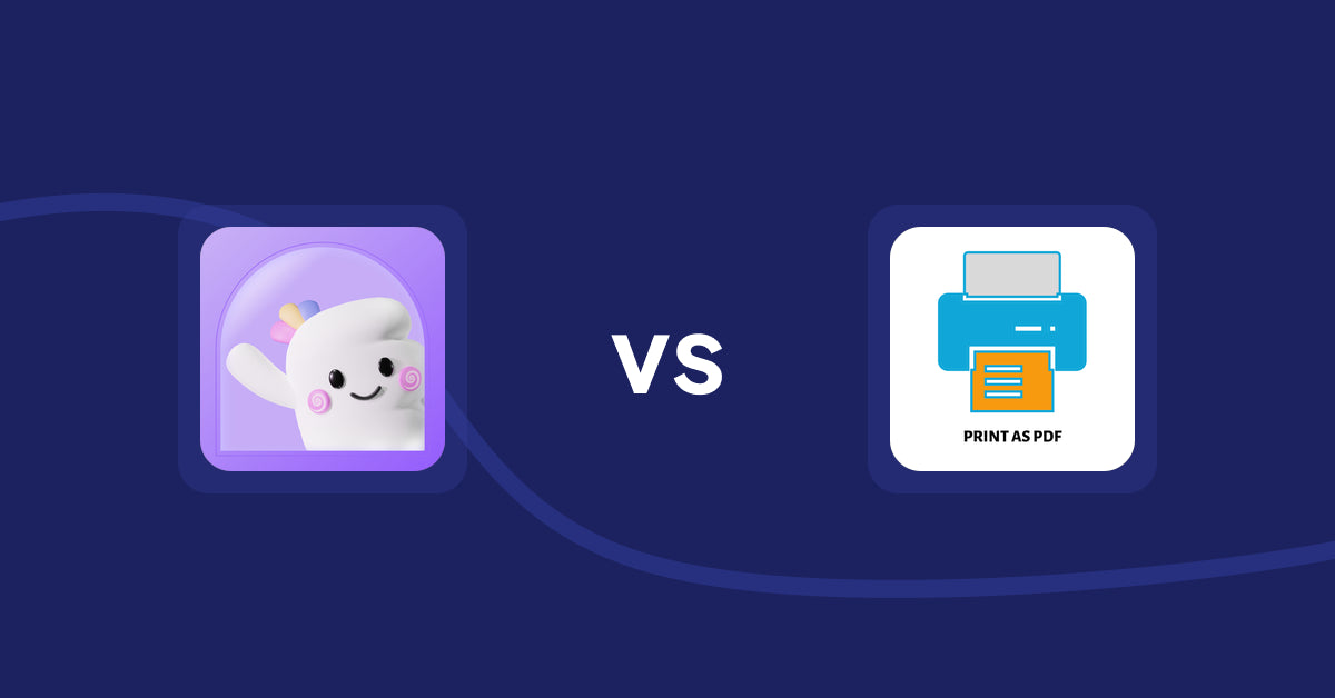 Shopify Product Display Apps: Easify Product Attachments vs LitPDP ‑ Print as PDF