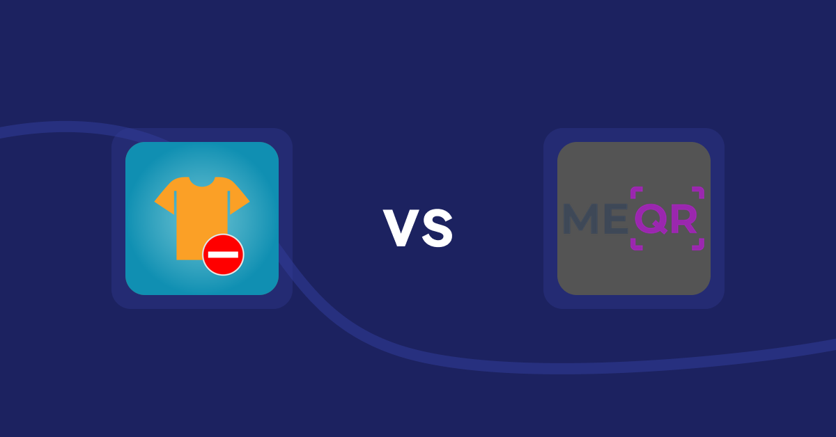 Shopify Product Display Apps: Products Unavailable vs ME‑QR
