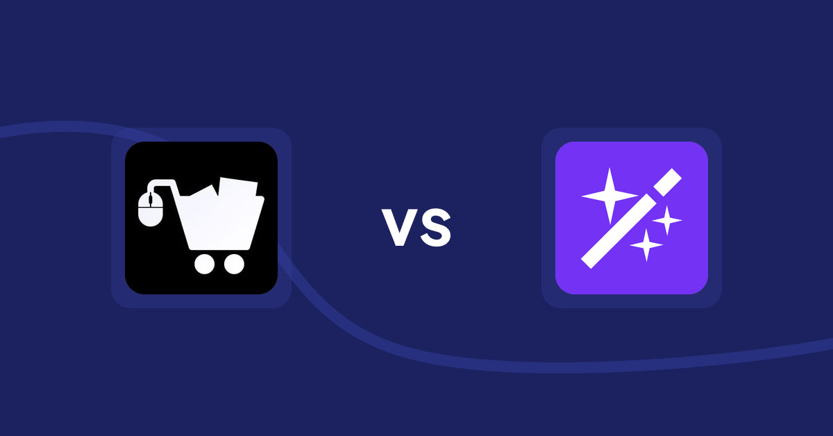 Shopify Product Display Apps: LM Add To Cart Sticky vs Magi ‑ AI Write Description