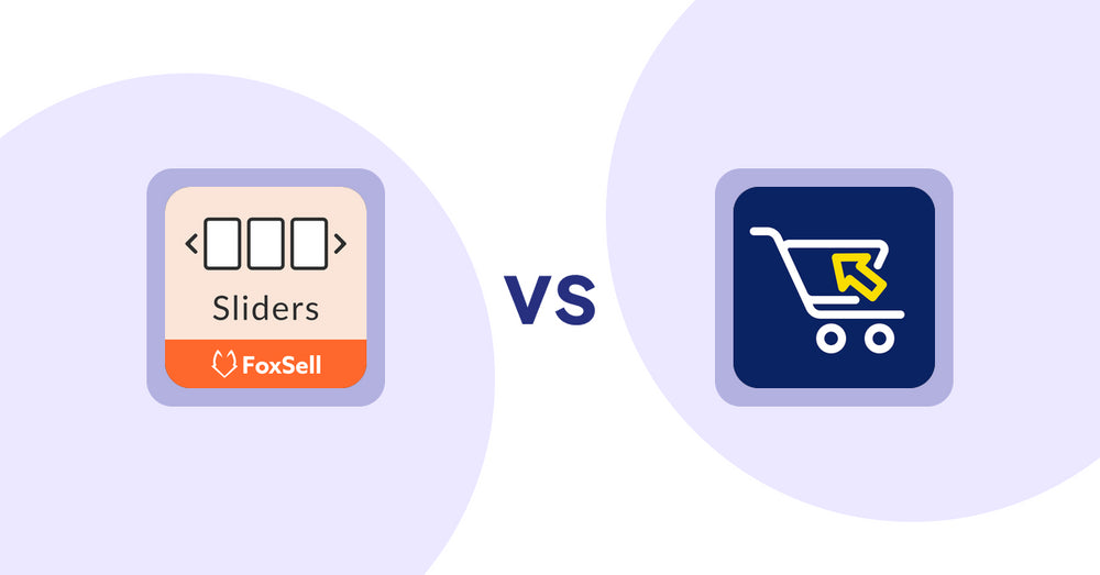 Shopify Product Display Apps: FoxSell Slider & Carousel vs Swift B2B Cart / CSV Upload