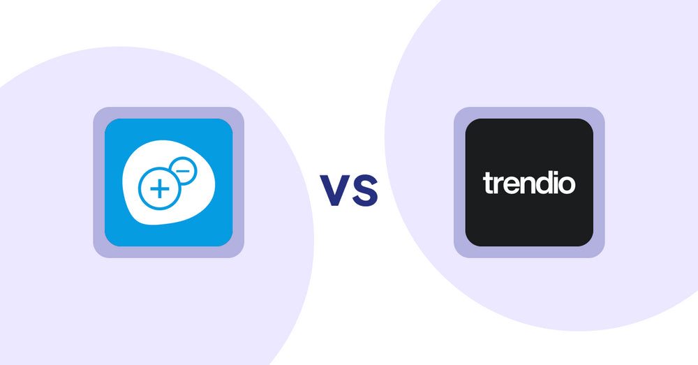 Shopify Product Display Apps: Extendons Quantity Selector vs. Trendio