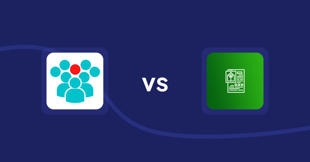 Shopify Product Display Apps: Today's Project Urgency Stock vs OC Product Size Chart