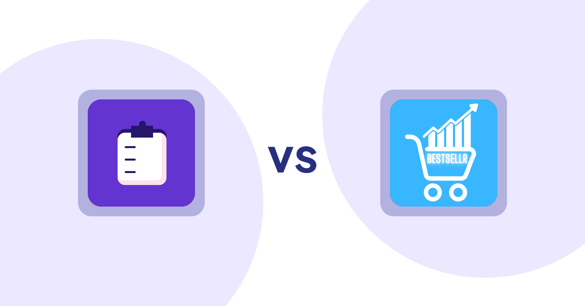 Shopify Product Display Apps: WSH Order Form & ReOrder vs Bestsellr