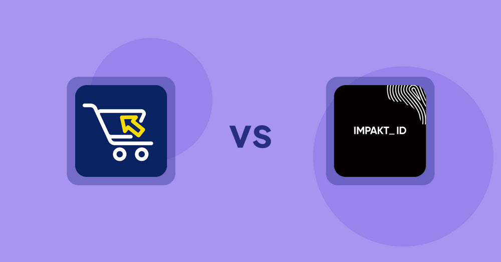 Shopify Product Display Apps: Swift B2B Cart / CSV Upload vs IMPAKT ID: Fashion CO2 Tracker