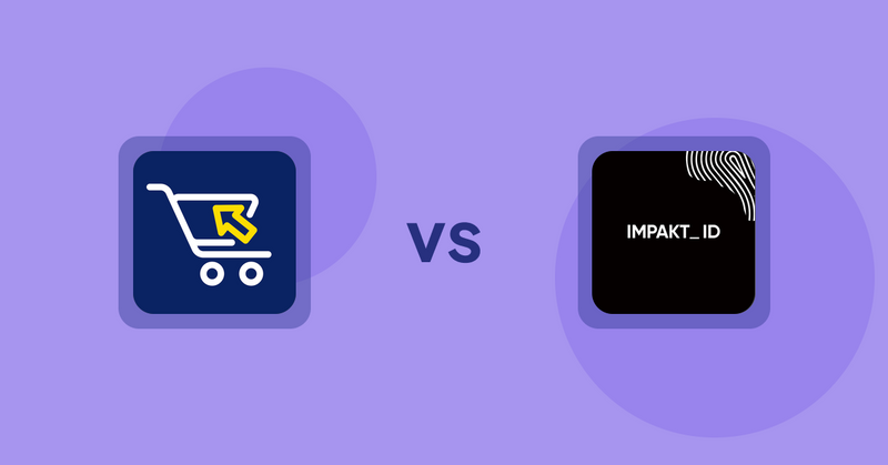 Shopify Product Display Apps: Swift B2B Cart / CSV Upload vs IMPAKT ID: Fashion CO2 Tracker