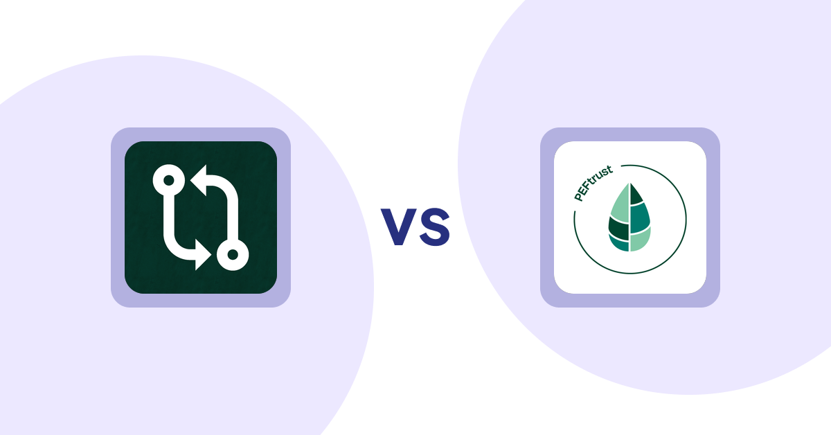 Shopify Product Display Apps: Compareder ‑ Product Compare vs Peftrust