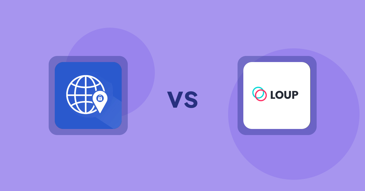 Shopify Product Display Apps: Addify ‑ Country Restrictions vs Loup: Sell on Instagram