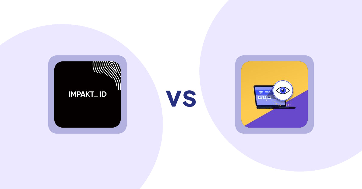 Shopify Product Display Apps: IMPAKT ID: fashion CO2 tracker vs ReVisit‑Recent Viewed Products