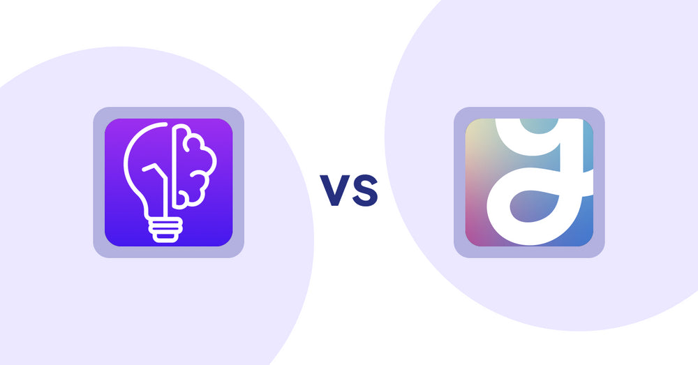 Shopify Product Display Apps: GoWise: AI Product Description vs Visual Merchandiser