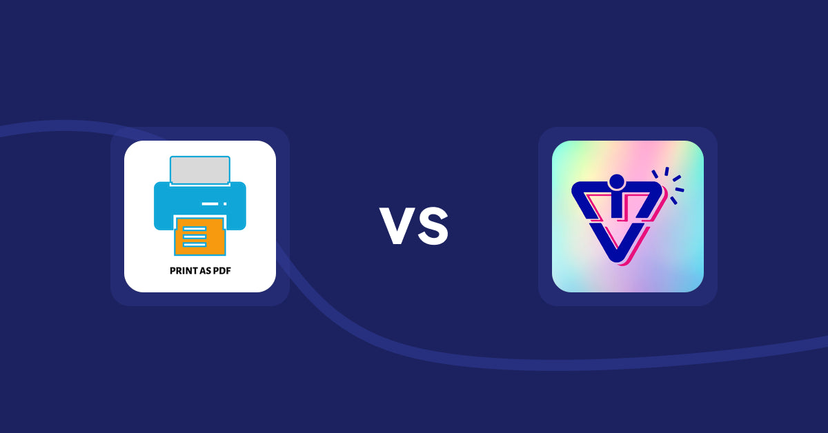 Shopify Product Display Apps: LitPDP ‑ Print as PDF vs VIM: Variant Image Module