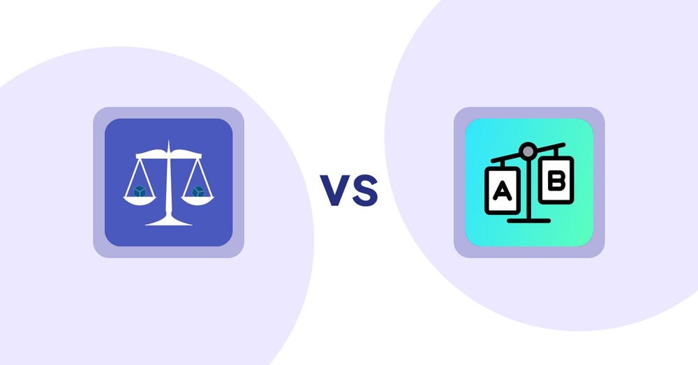 Shopify Product Display Apps: Equate ‑ Product Compare vs Spec & Compare