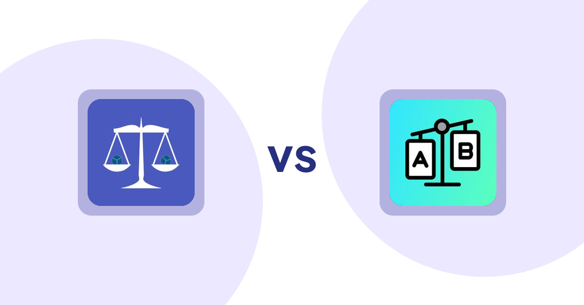 Shopify Product Display Apps: Equate ‑ Product Compare vs Spec & Compare
