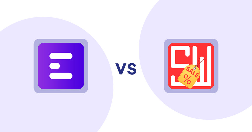 Shopify Product Display Apps: ANG Extra Menu vs. Super Watermarks ‑ Badges