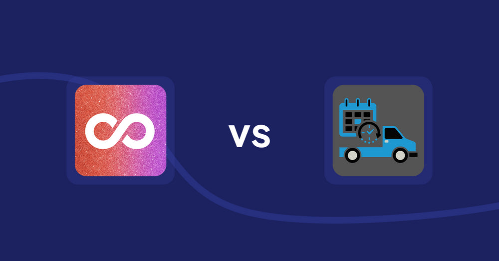 Shopify Product Display Apps: Infinite Scroll Pro vs H3 Estimated Delivery