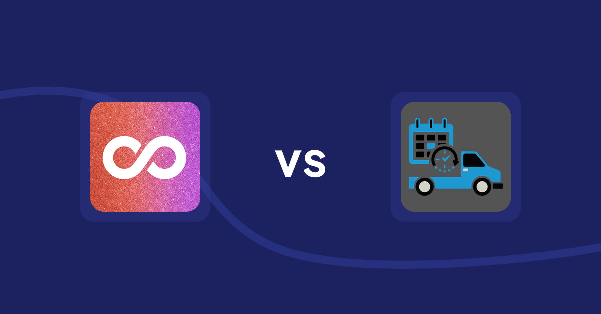 Shopify Product Display Apps: Infinite Scroll Pro vs H3 Estimated Delivery