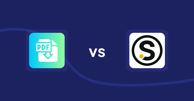 Shopify Product Display Apps: Hukify ‑ PDF Catalog Printer vs. Seedtrace Transparency App