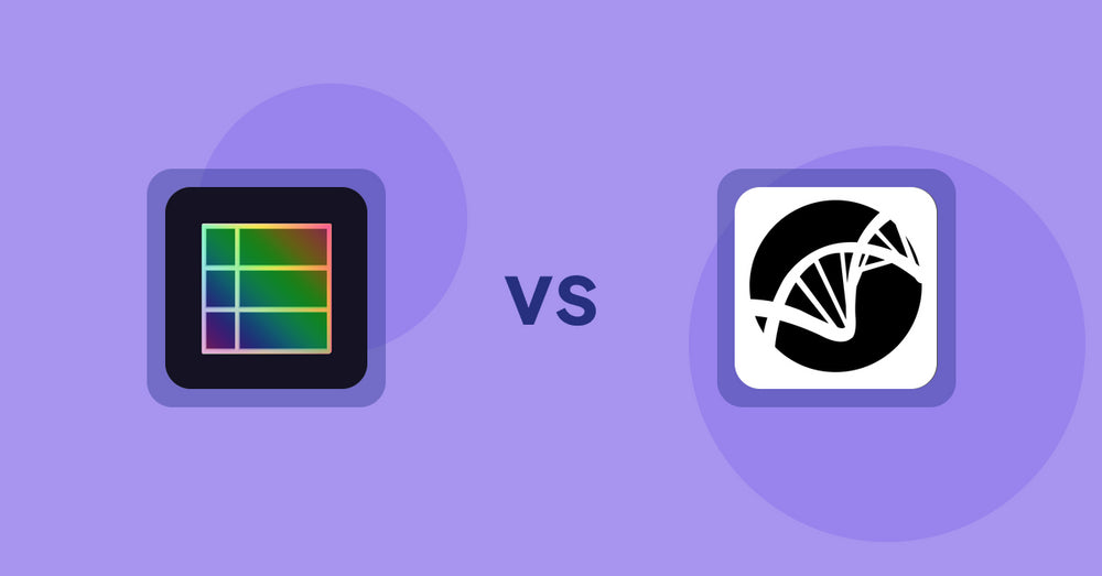 Shopify Product Display Apps: TableFlow Specification Table vs. Bike Matrix