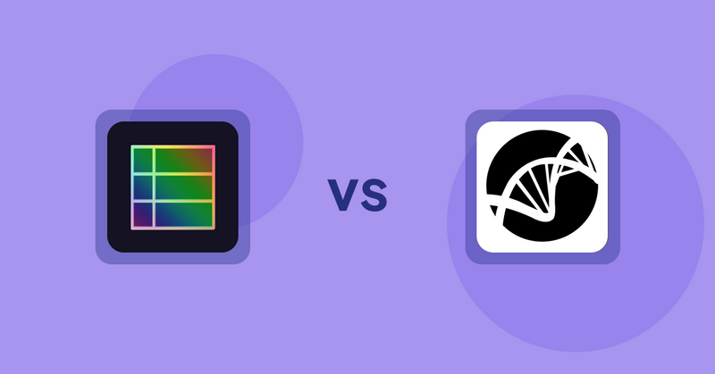 Shopify Product Display Apps: TableFlow Specification Table vs. Bike Matrix