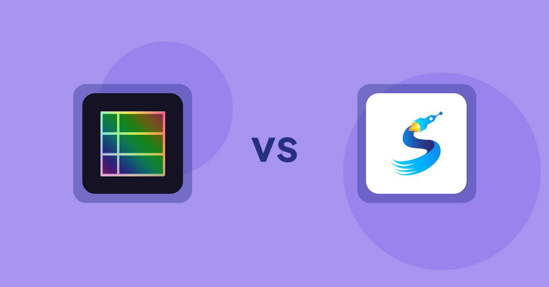 Shopify Product Display Apps: TableFlow Specification Table vs Sortimize Collection Sort
