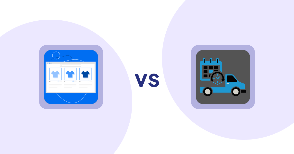 Shopify Product Display Apps: Hura Product Showcase Builder vs. H3 Estimated Delivery