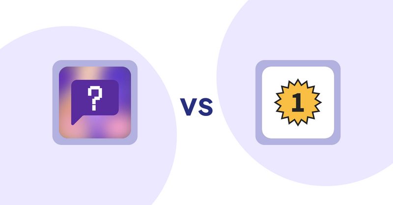 Shopify Product Display Apps: FAQbucket ‑ Help Center & FAQ vs UR: Smart Ranking