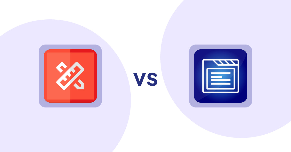 Shopify Product Display Apps: RT: Size Chart, Size Guide vs My Tabs 2.0
