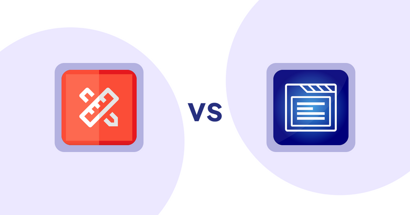 Shopify Product Display Apps: RT: Size Chart, Size Guide vs My Tabs 2.0