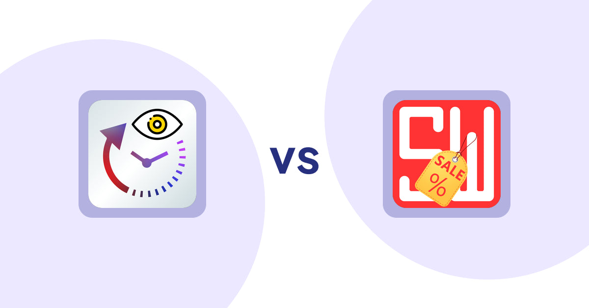Shopify Product Display Apps: JustViewed ‑ Recently Products vs Super Watermarks ‑ Badges